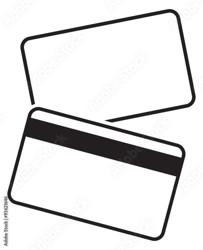 Debit Card Empty Silhouettes