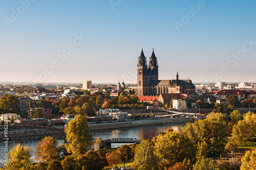 Herbst in Magdeburg photo