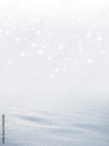 Magic white snow background © mozZz