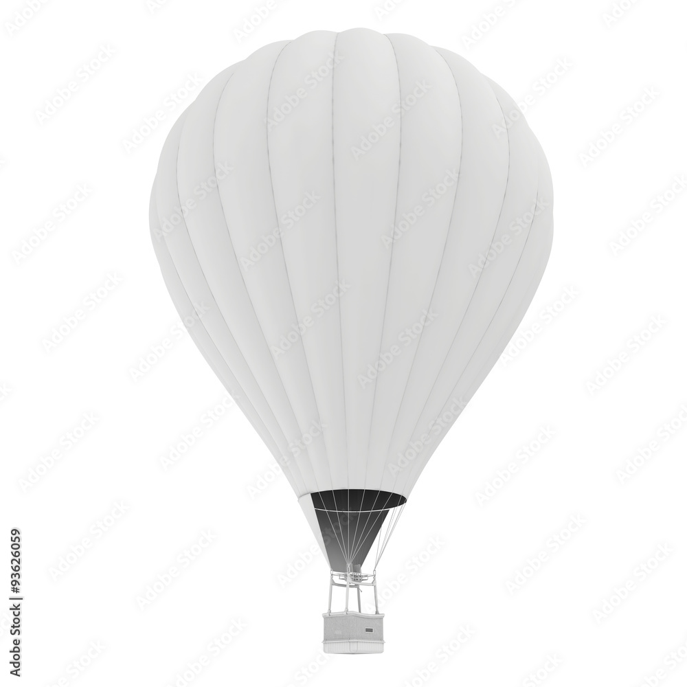 Fototapeta premium Hot Air Balloon. isolated on white background
