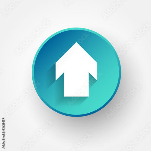 Free Download Arrow icon with shadow - GFXLoad