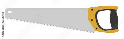 Hand saw tool. No outline