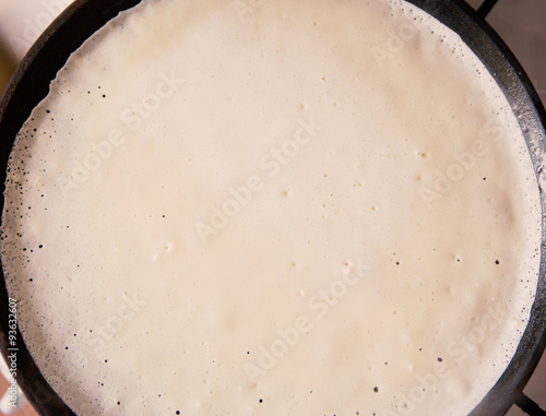 Obraz na plátně Pancake batter