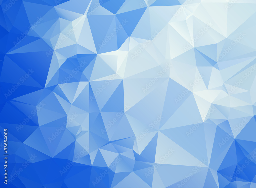Blue Triangle Abstract Background Blue Triangle Abstract Background