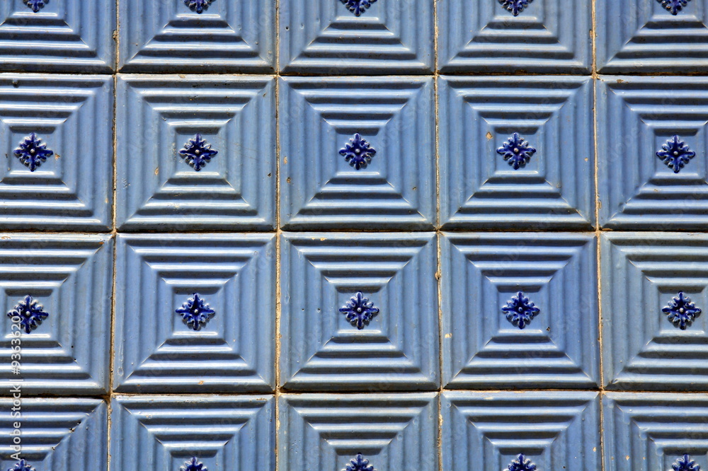 Fototapeta premium Azulejos (Wandfliesen) in Porto, Portugal 