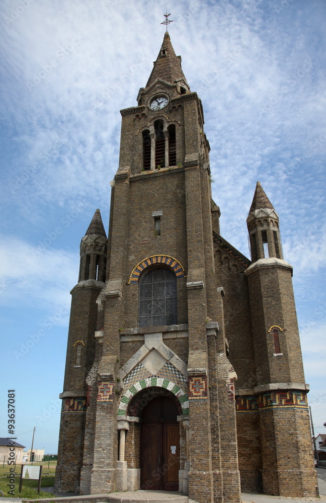 Eglise Notre Dame de Bonsecours à Dieppe.