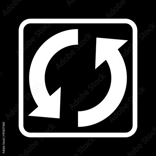 vector icon restart
