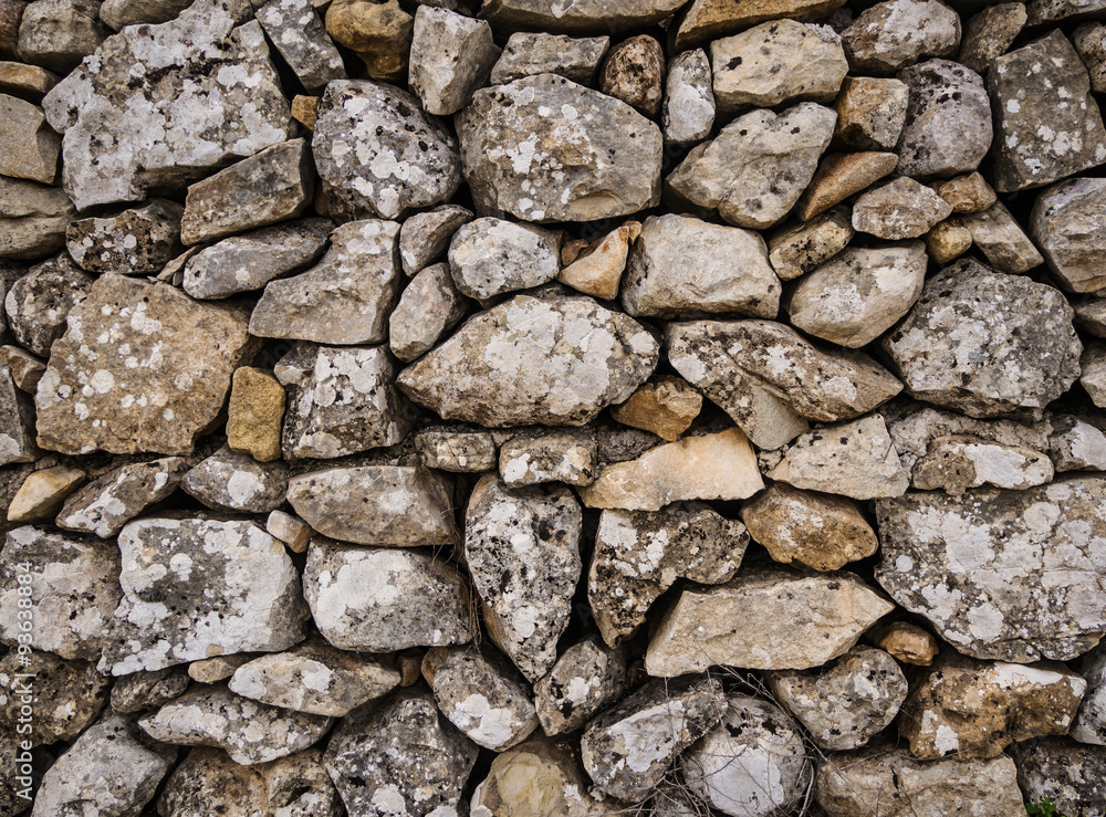 Obraz premium Alte Steinmauer