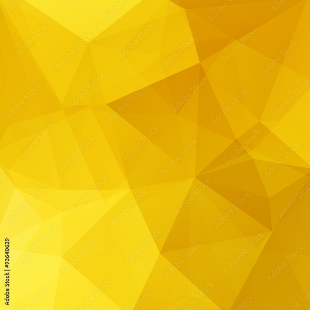 abstract background consisting of yellow triangles, vector illustration abstract background consisting of yellow triangles, vector illustration