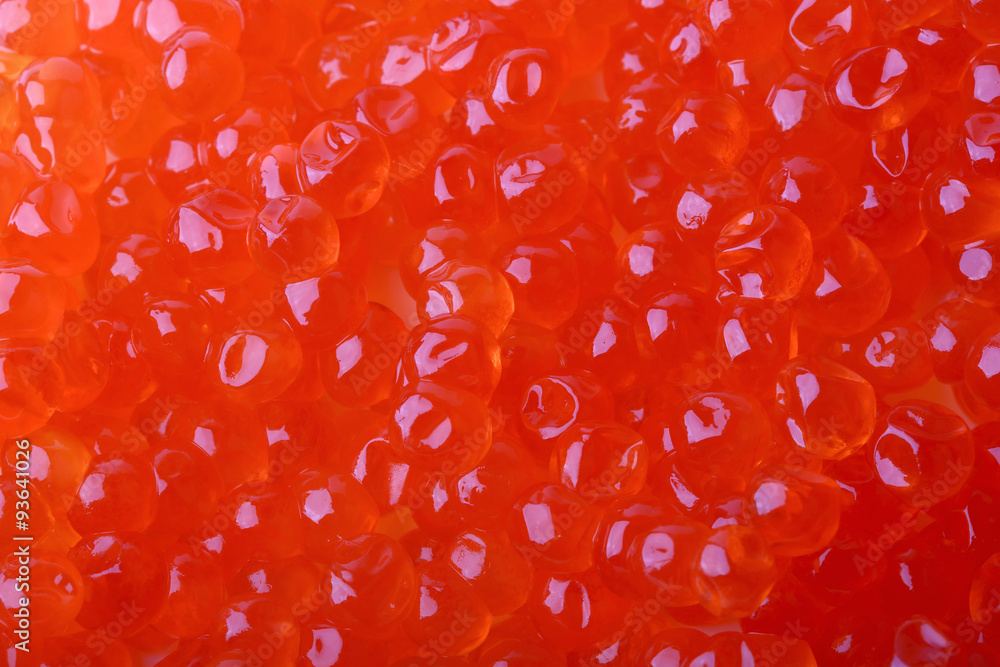 red caviar background selective focus delicacy red caviar background selective focus delicacy