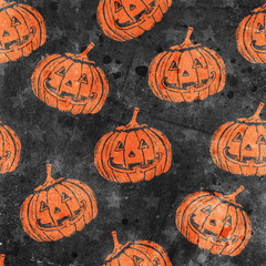 halloween pattern with scratches