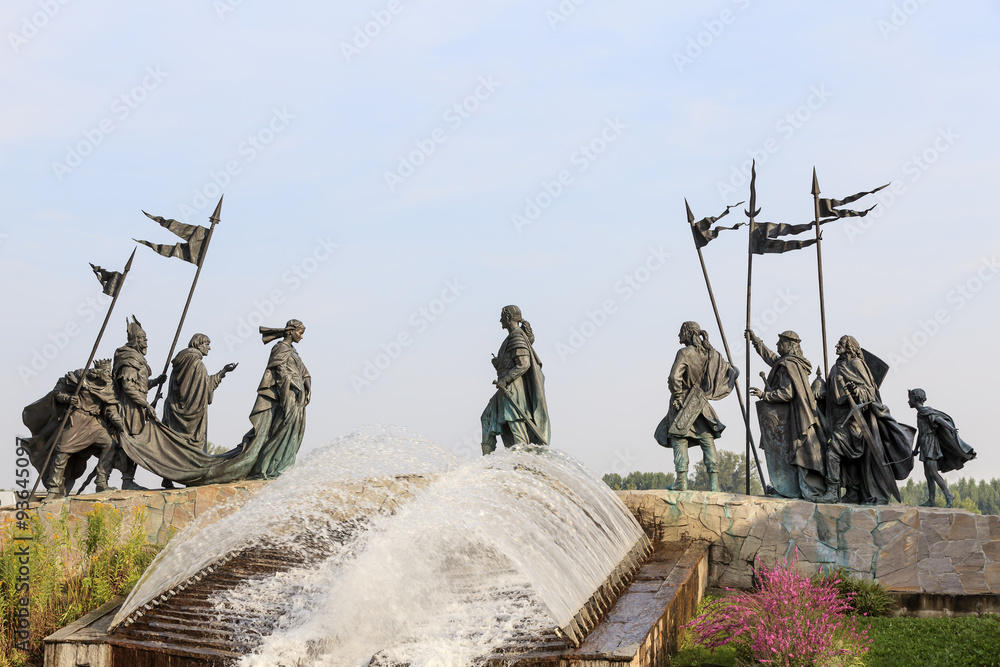 Fototapeta premium Tulln Nibelungenbrunnen