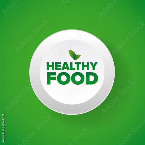 Healthy food vector