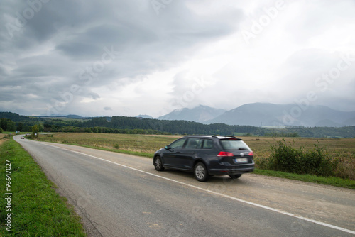 car going to Tatra mountains   © dk_photo