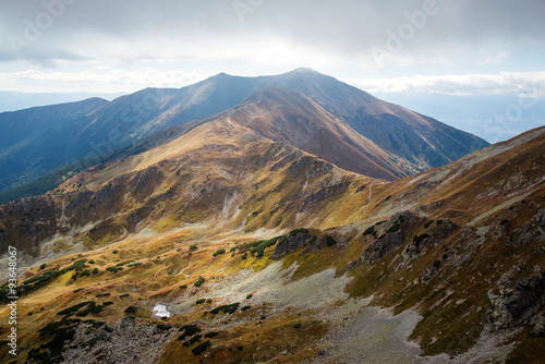 view from Ostry Rohac peak at Tatras
 photo