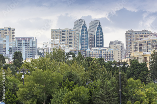 Flame Towers. Flame Towers is a symbol of the new Baku photo