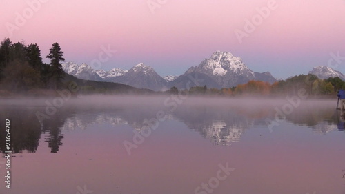 Wallpaper Mural Teton Reflection Before Sunrise at Oxbow Bend in Fall Torontodigital.ca