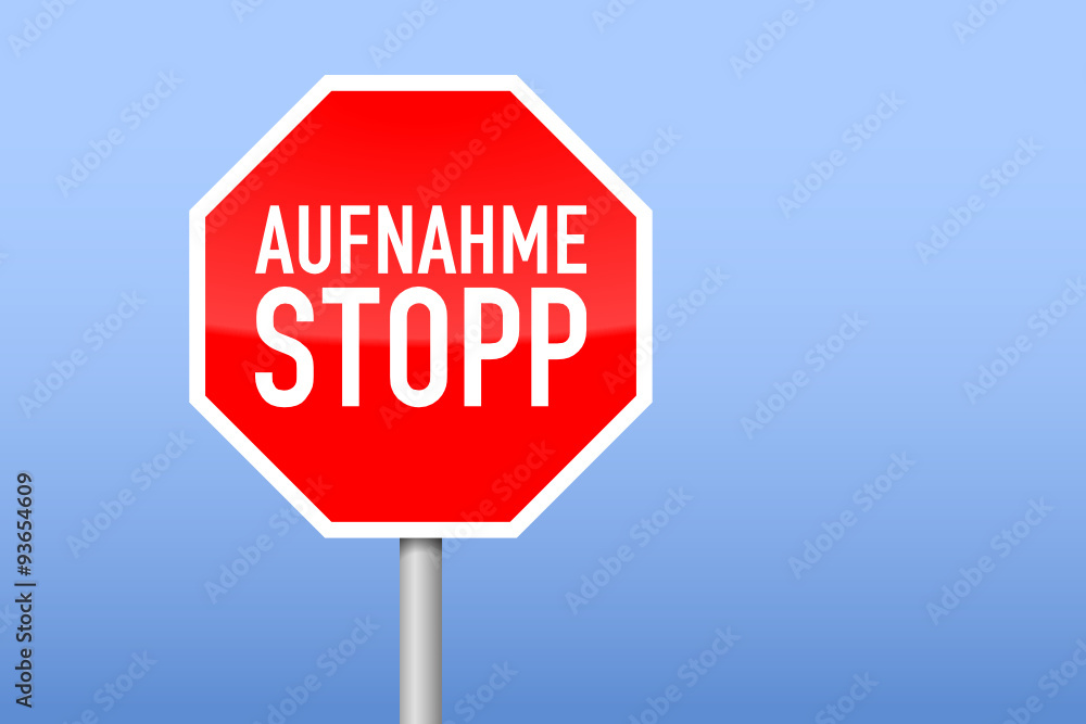 verkehrszeichen stop zeichen aufnahme stopp I verkehrszeichen stop zeichen aufnahme stopp I