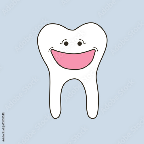 Smiling tooth