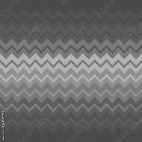 Grey Geometric ZigZag Seamless Pattern