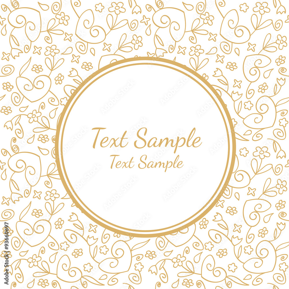 vector invitation card with hearts and flower background and empty space in the center vector invitation card with hearts and flower background and empty space in the center