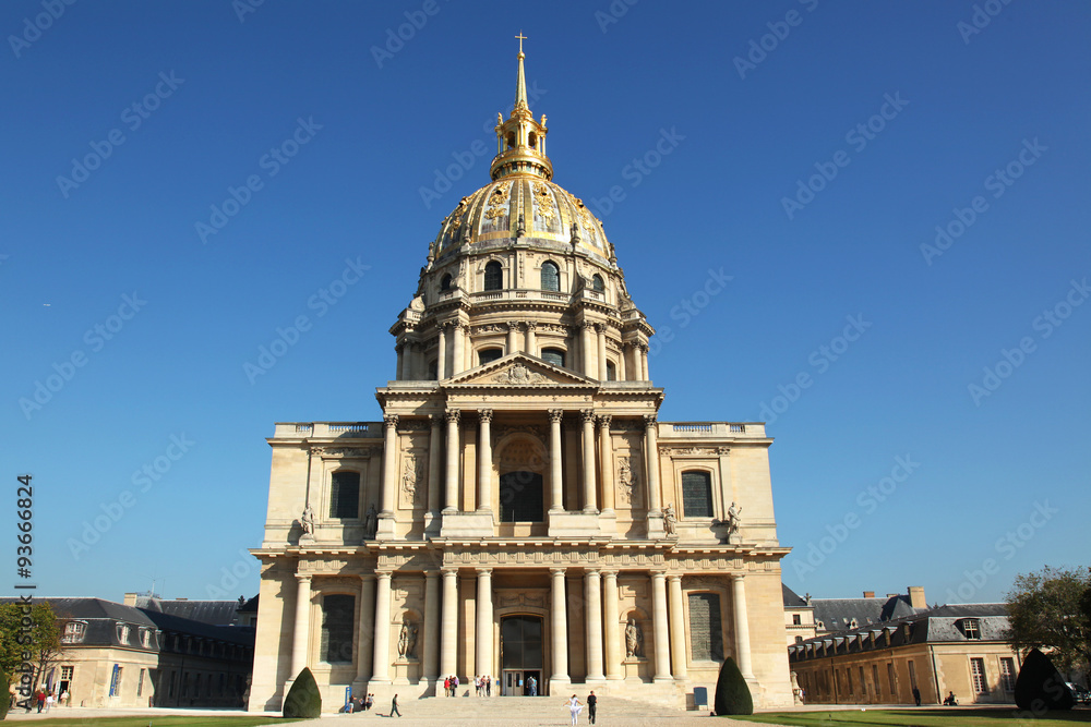 Obraz premium Les Invalides Paris France