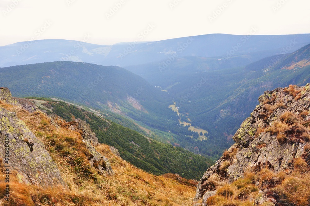 Jesień w górach, Karkonosze w Polsce