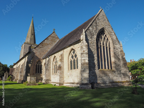 Photography St Mary Magdalene church in Tanworth in Arden