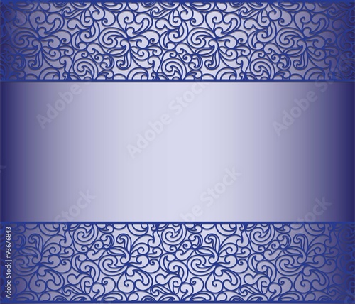 Vintage lace background for envelope, card or invitation with abstract lace b...