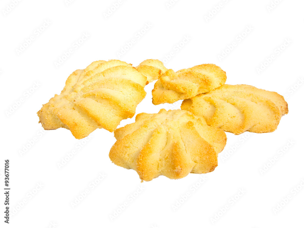 assorted cookies isolated on white background assorted cookies isolated on white background