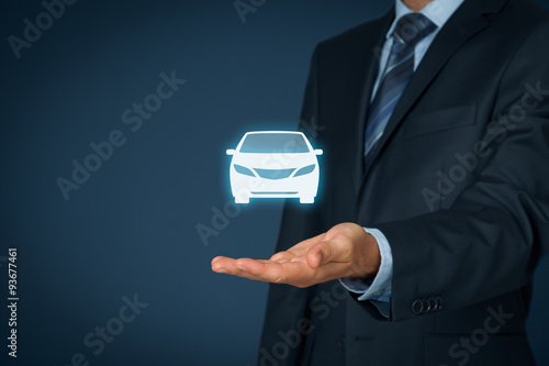 Plakat Car insurance