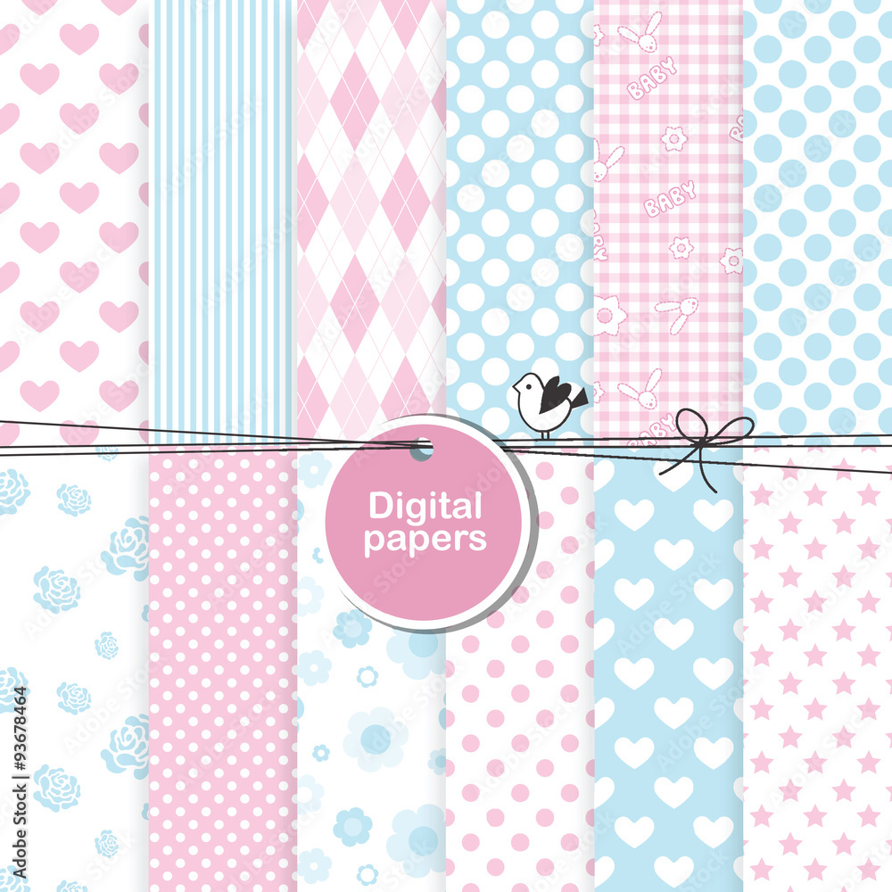 Set of digital paper