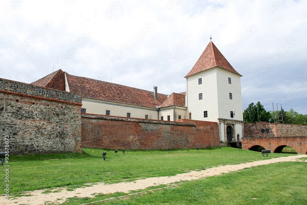 Medieval castle in Sarvar	