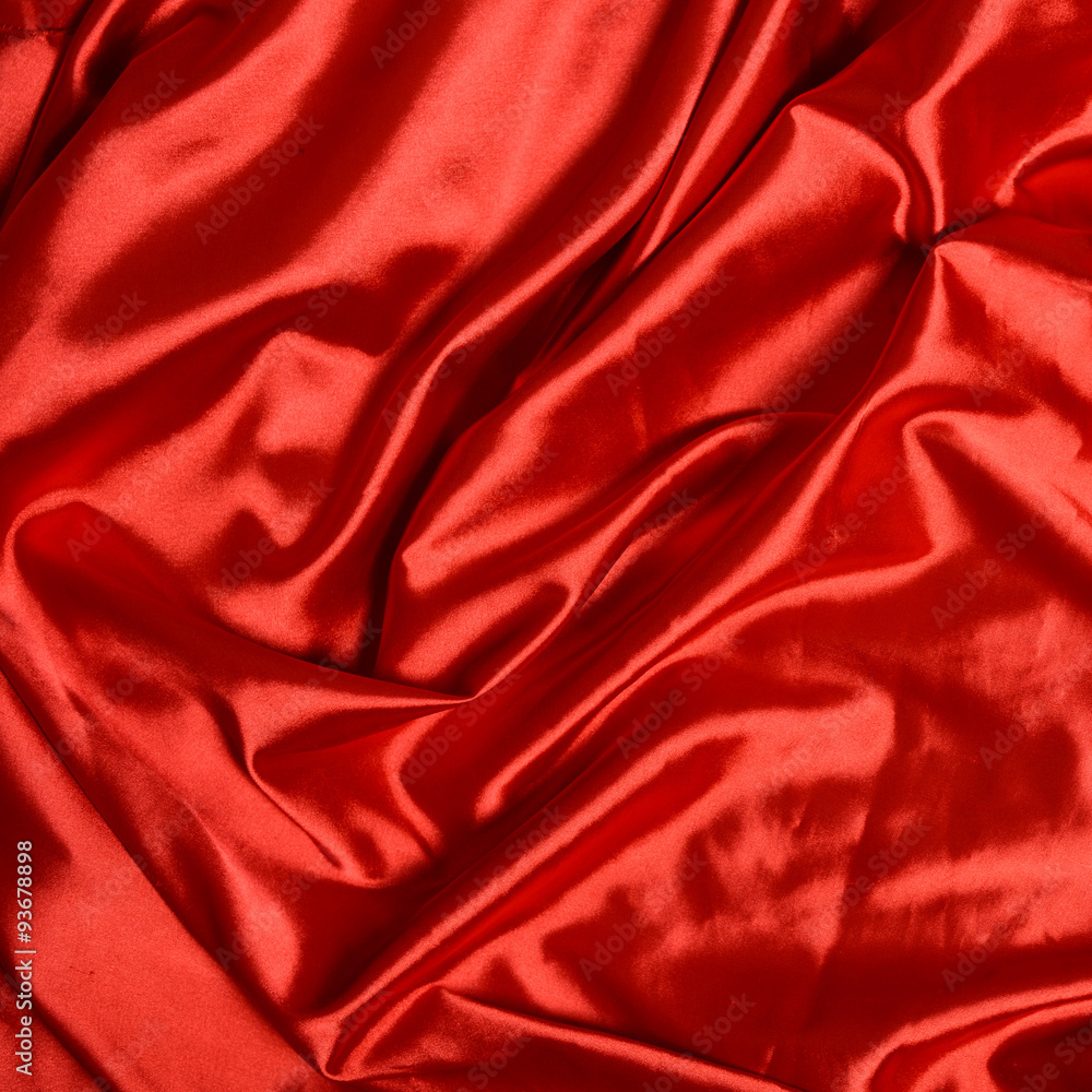 Smooth elegant red silk background Smooth elegant red silk background