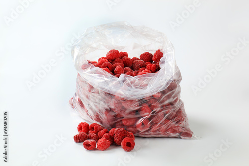frozen raspberries