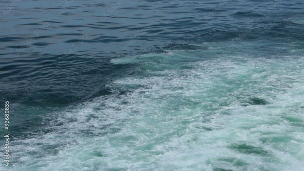 Blue water Pacific Ocean wake behind Cruise Ship HD 7803 Blue water Pacific Ocean wake behind Cruise Ship HD 7803
