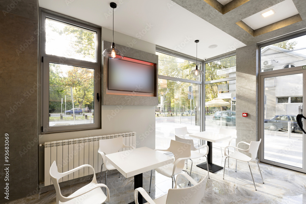 Fototapeta premium Cafe bar interior