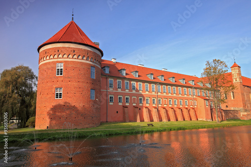 Lidzbark Warmiński- Zamek Biskupów Warmińskich wraz z przedzamczem,bastionem i basztą