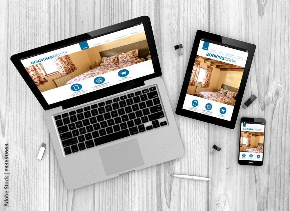 responsive booking website responsive booking website
