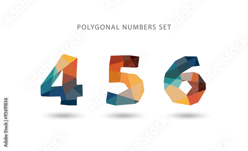 Set of polygonal numbers.