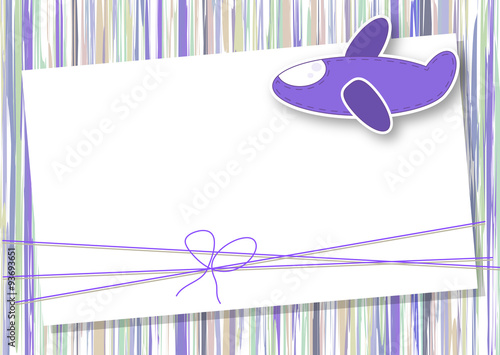 Flugzeug - Vektor Grafik