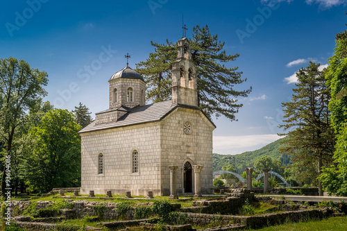 Oldest church of Montenegro, The Court Church in Cetinje. photo