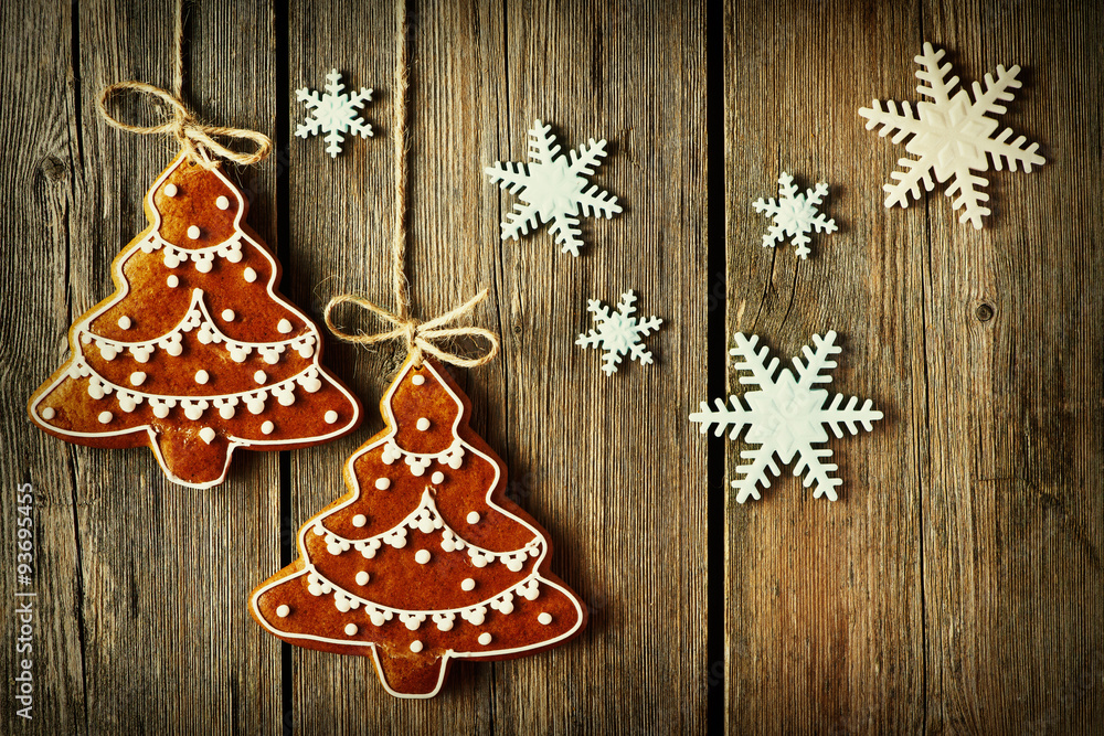 Christmas homemade gingerbread cookies Christmas homemade gingerbread cookies