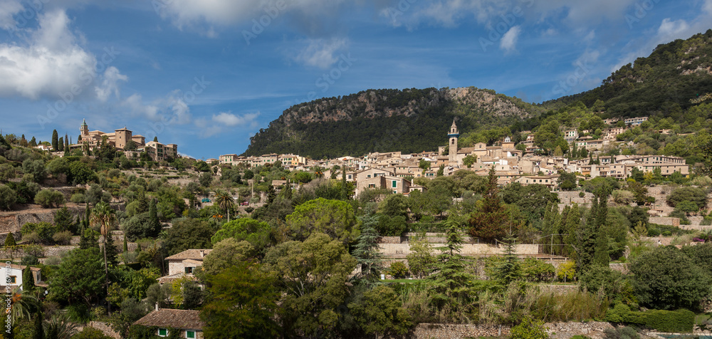 Valldemossa, a mountain village and municipality on the island of Majorca, Spain