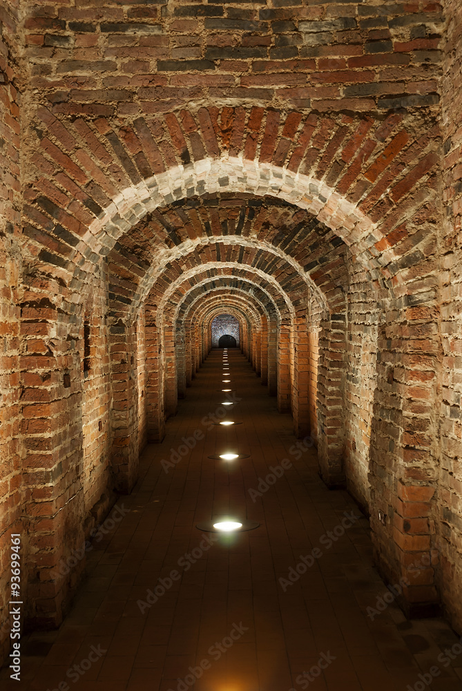 Underground secret passage
