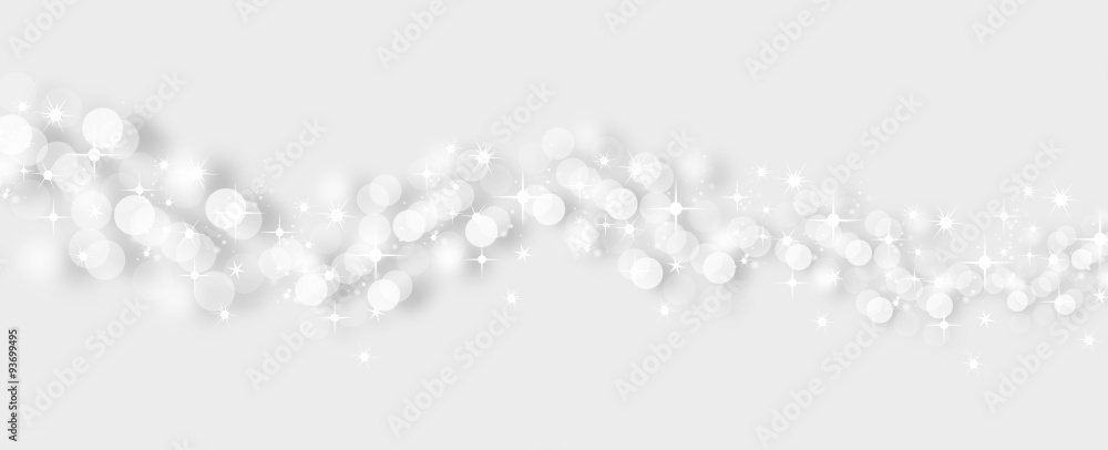Weihnachten Silber Sterne Hintergrund Banner Vektor Weihnachten Silber Sterne Hintergrund Banner Vektor
