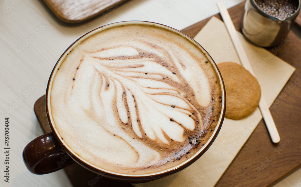 Cup of latte Coffee Cup of latte Coffee
