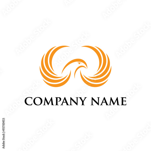 Wallpaper Mural abstract eagle logo Torontodigital.ca