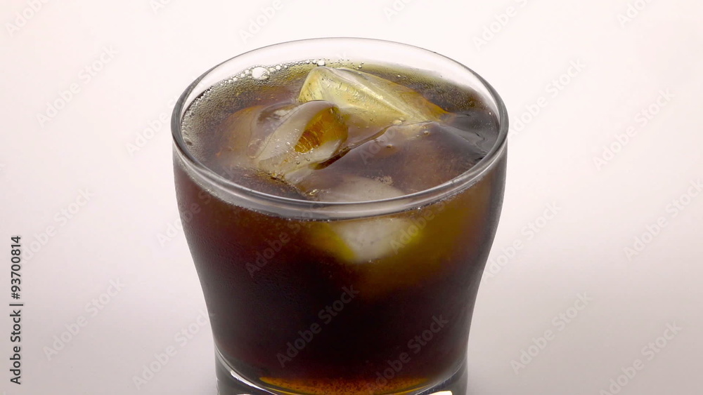 cola pouring beverage