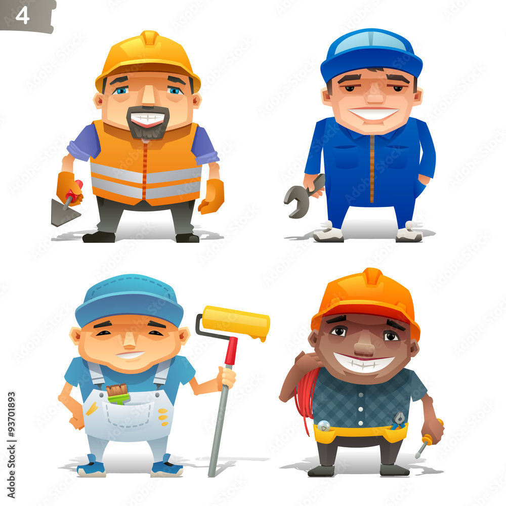 Construction professions set-2